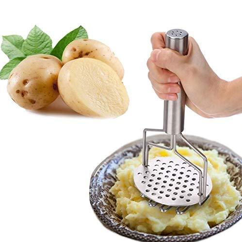 0750_Stainless Steel Hand Masher (Mash for Dal/Vegetable/Potato/Baby Food/pav bhaji DeoDap 0750_Stainless Steel Hand Masher (Mash for Dal/Vegetable/Potato/Baby Food/pav bhaji DeoDap